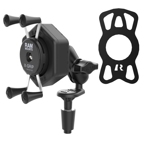 RAM Mount RAM X-Grip Phone Mount w\/Vibe-Safe  Fork Stem Base - Short [RAM-B-176-A-UN7-462]