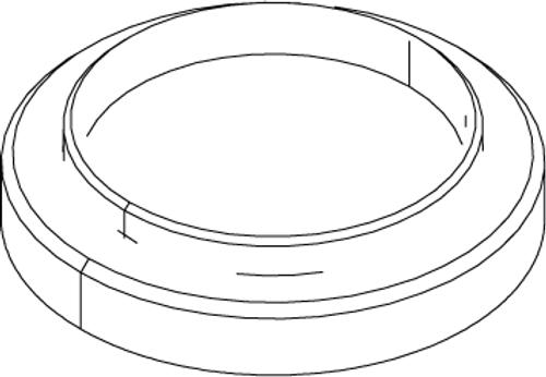 Lowrance Ghost Bearing Cup, Part Number: 000-15243-001