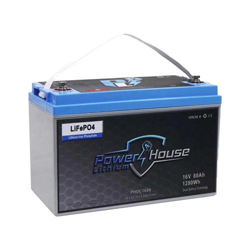 PowerHouse Lithium Battery - 16v 80Ah
