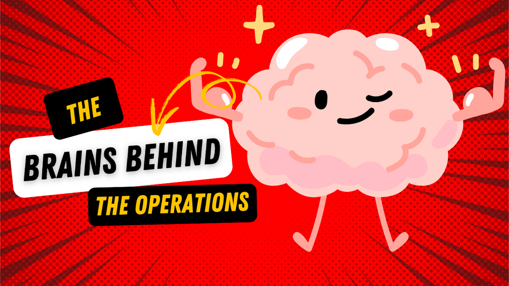 The brains behind an operation!