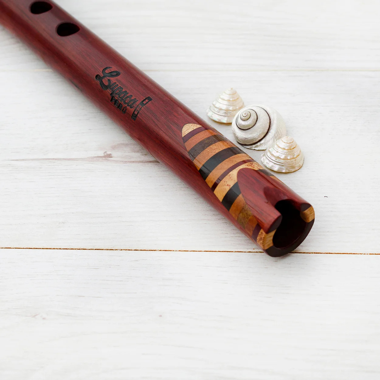 Quena Flute Professional with case ~ Bloodstick Wood ~ Key in G