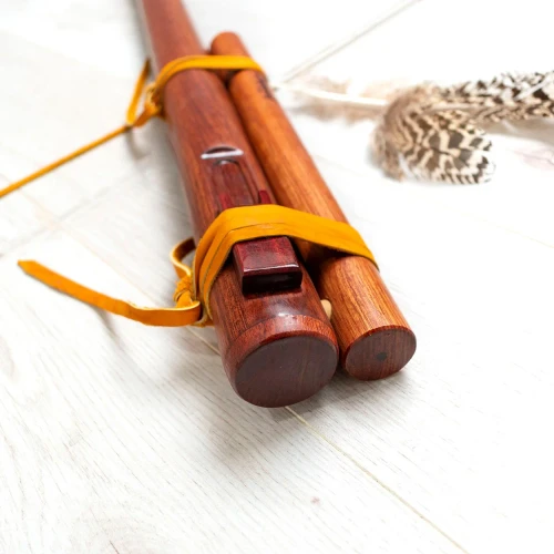 andean flute moseño made in wood ideal for meditation
