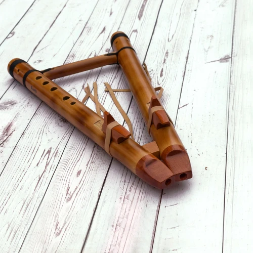 drone flute from bamboo key in B perfect to meditation and relaxation
