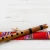 traditional flute quena from bamboo with peruvian case