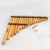 peruvian pan flute antara made from bamboo