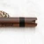 professional andean quena flute handmade in jacaranda wood with key in F