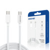 ESEEKGO G-111C Braided 60W 3.0A 4FT Type-C to Type-C Data Cable - White