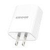 ESEEKGO T-12UA Fireproof PC Travel Adapter (18W / US) - White
