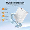 ESEEKGO T-12UA Fireproof PC Travel Adapter (18W / US) - White