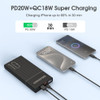 ESEEKGO P-10B 10000mAh Digital Display Power Bank USB-C To C Charging Cable