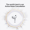 Apple - AirPods Pro 3, Wireless Active Noise Cancelling Earbuds with Heart Rate Sensing Feature - White - NEW SEALED