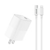 ESEEKGO T-22UL Travel Adapter Type-C To 8 PIN Fast Charging Cable