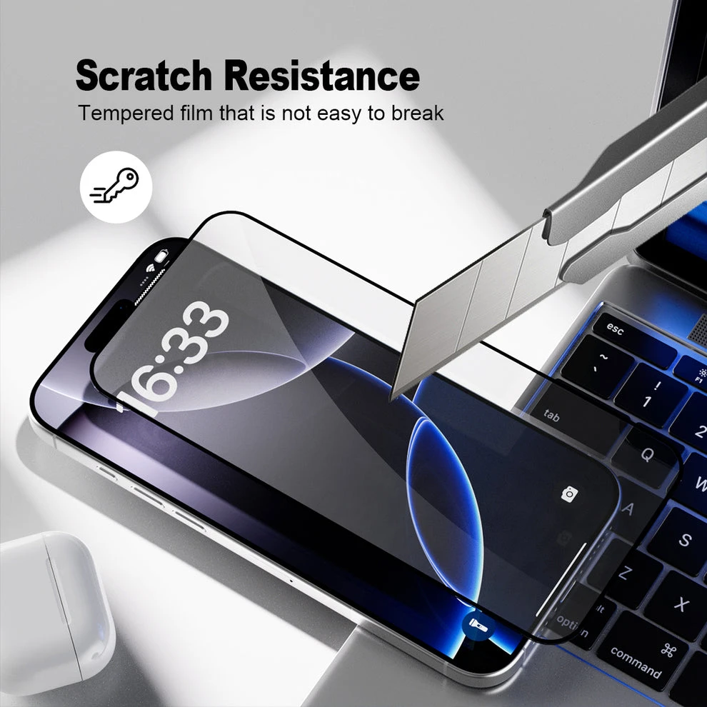 ESEEKGO TGF-01 Full Cover HD Clear Tempered Glass