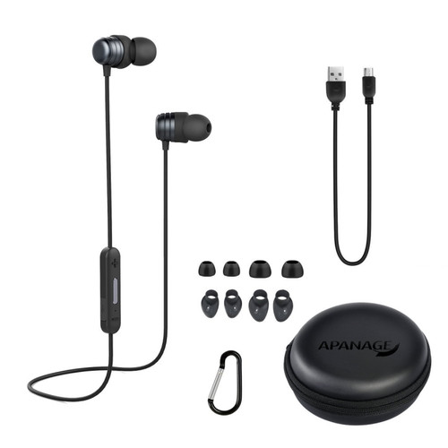 APANAGE WIRELESS SPORTS BLUETOOTH - METAL BLACK