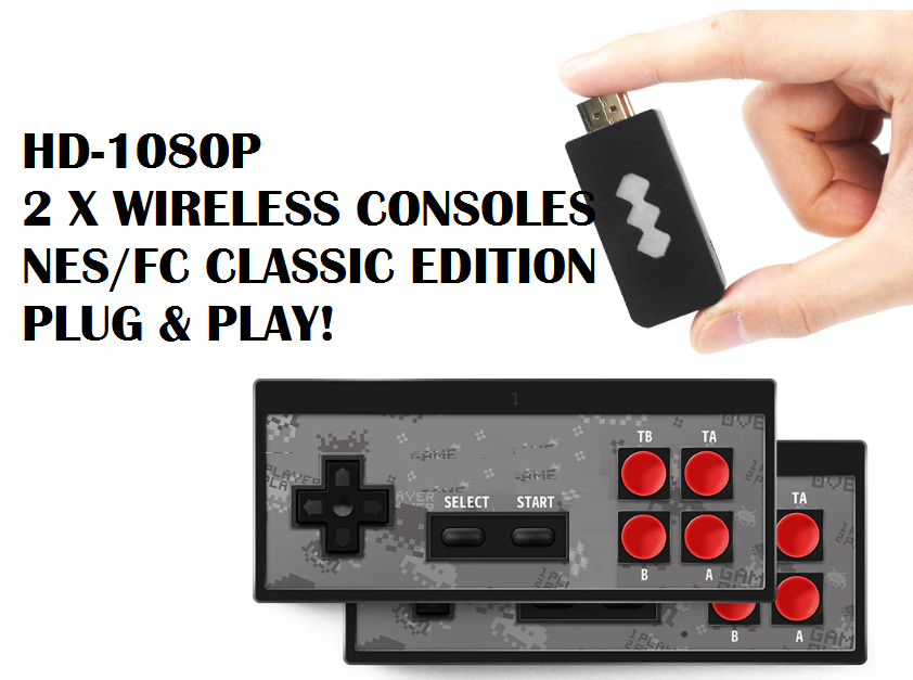 mini hd game box for 8 bit wireless