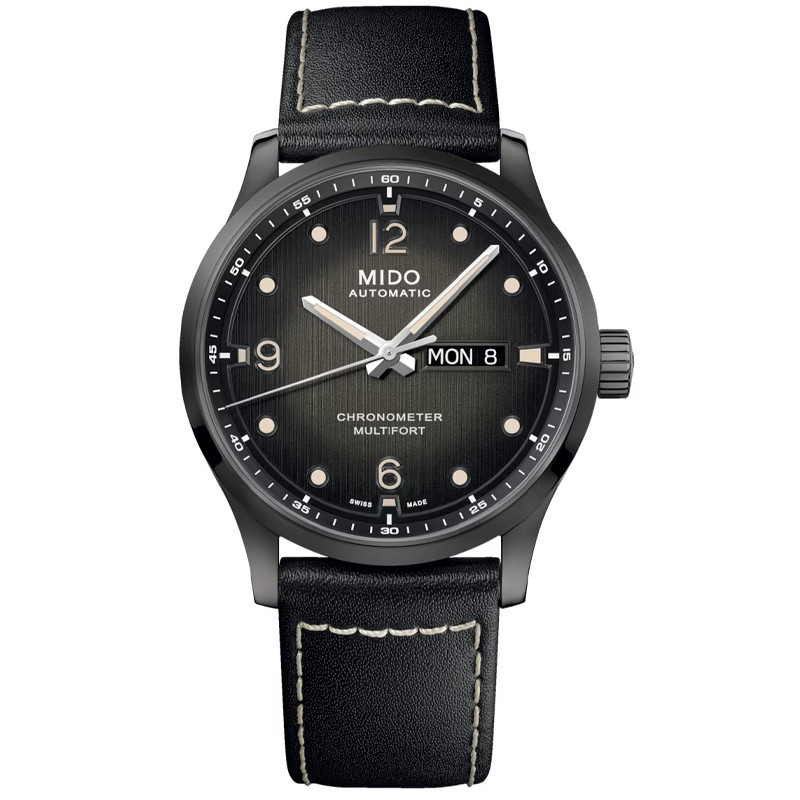 Mido Multifort M Chronometer PVD Coated Men's Watch M0384313605700