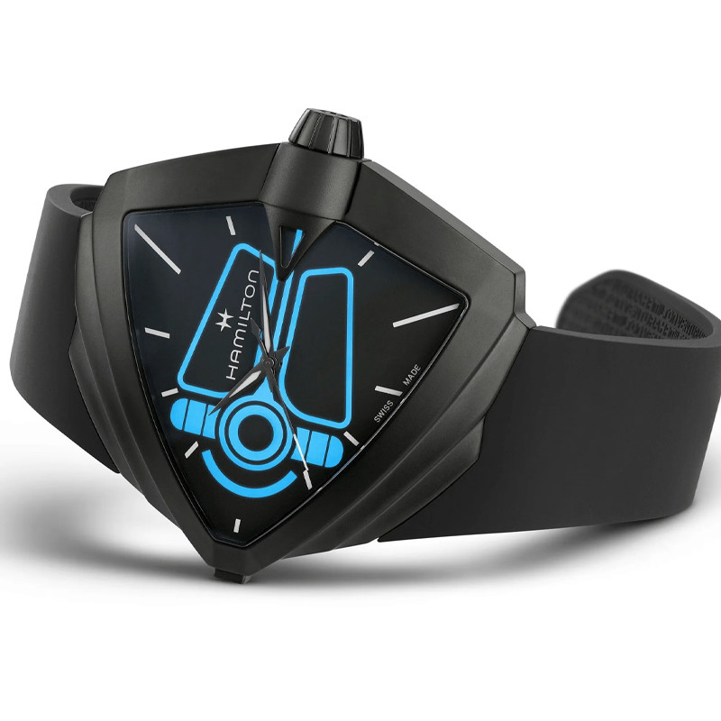 Hamilton Ventura XXL Bright Dune Quartz 52mm x 47.6mm (oversized ...