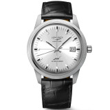 New Longines Ultra-Chron Classic 40mm Sunray Silver Men's Watch