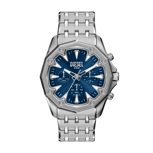 Diesel Stinger 46mm Blue Dial Men's Quartz Chronograph Watch DZ4706