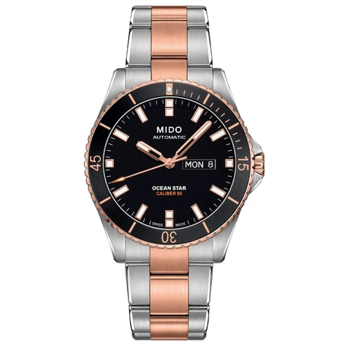 Mido Ocean Star Automatic 42.50mm Black Dial Steel Men's Watch M0264302205100