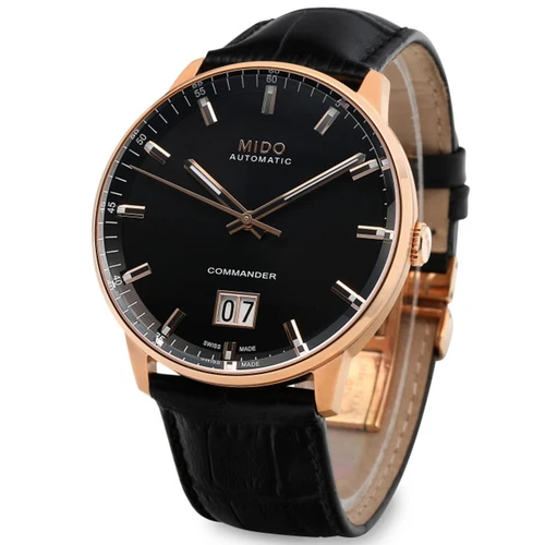 Mido Commander Automatic 42mm Black Dial Steel Men's Watch M0216263605100