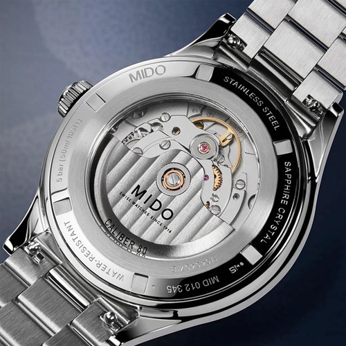 Mido Multifort Powerwind Automatic 40mm Black Dial Steel Men's Watch M040.407.11.057.00