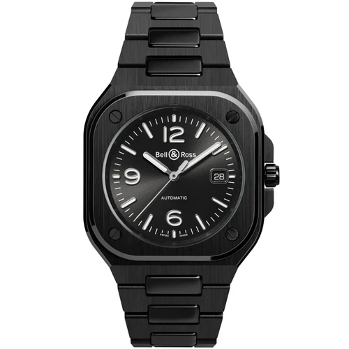 Bell & Ross BR 05 Automatic 41mm Black sunray Dial Steel Men's Watch BR05A-BL-CE