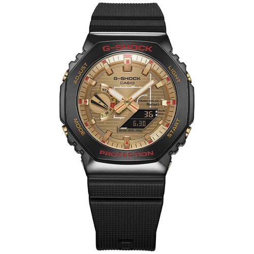 Casio G-Shock 44.4mm Gold-Tone Dial Men's Watch GBM2100RH-1A