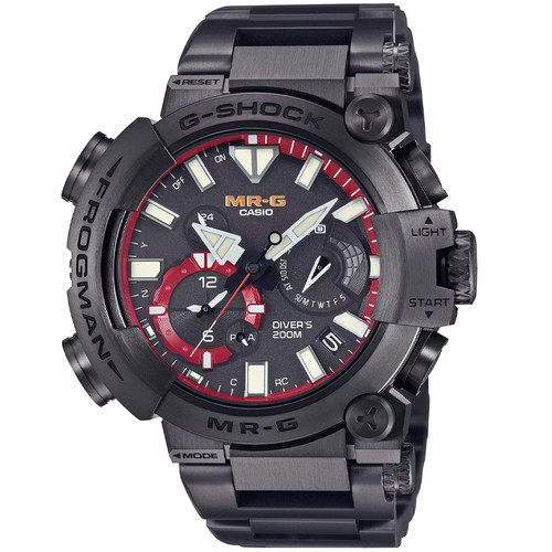 Casio G-Shock Frogman 49.7mm Black Dial Men's Watch MRGBF1000R1A