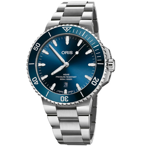 Oris Aquis Date 43.5mm Blue Dial SS Men's Watch Oris Aquis Date 43.5mm Blue Dial SS Men's Watch