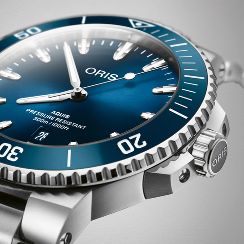 Oris Aquis Date 43.5mm Blue Dial SS Men's Watch Oris Aquis Date 43.5mm Blue Dial SS Men's Watch