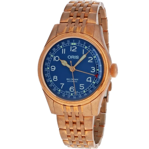 Oris Big Crown Automatic 40mm Blue Dial Steel Men's Watch 01 754 7741 3165-07 8 20 01