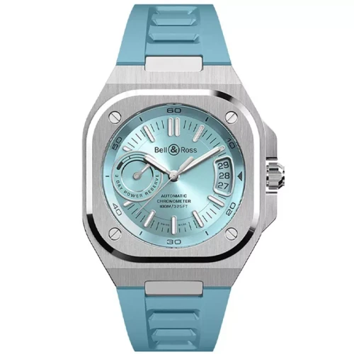 Bell & Ross Bell & Ross Automatic 41mm Blue Dial Rubber Men's Watch BRX5RIBSTSRB