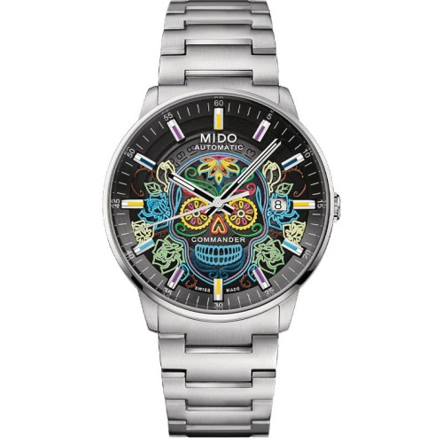 Mido Commander Gradient Catrines Black Dial Men's Watch