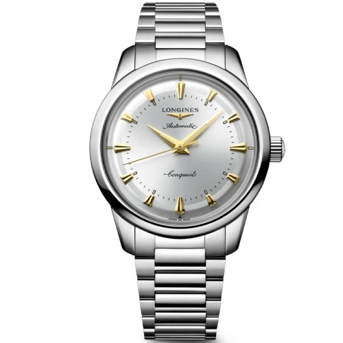 Longines Conquest Heritage 40mm Opaline Ivory Dial Men's Watch