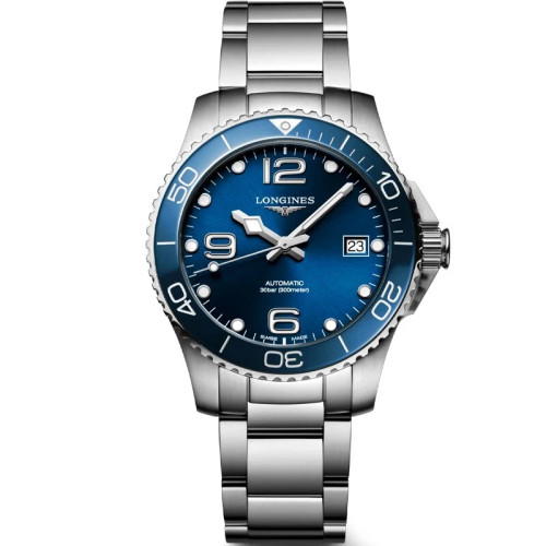 Longines HydroConquest 39mm Blue Dial Steel Men's Watch
