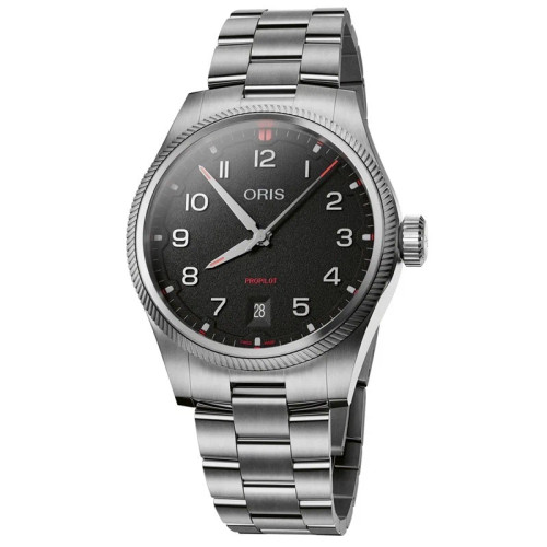 Oris ProPilot Date 41mm Black Dial Men's Watch 01 733 7805 4164-07 8 20 04LC