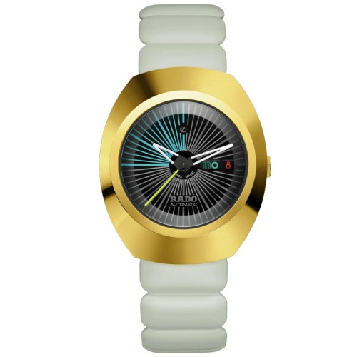 Rado DiaStar Original X Tej Chauhan Special Edition 38mm Matte Black Dial Men's Watch R12165155