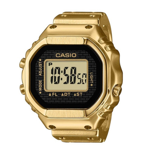 Casio Ring Watch CRW-001G-9 Gold Digital LCD Unisex Wearable Ring