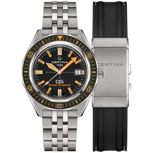 Certina DS Super PH2000M 43mm Black Dial Men's Watch