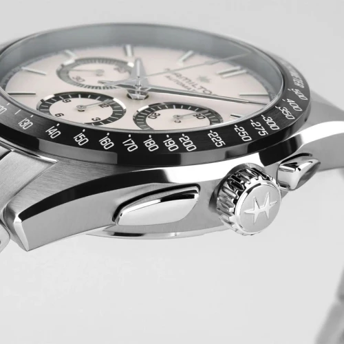 Hamilton Jazzmaster Performer Auto Chrono 42mm White Men's Watch H36606110