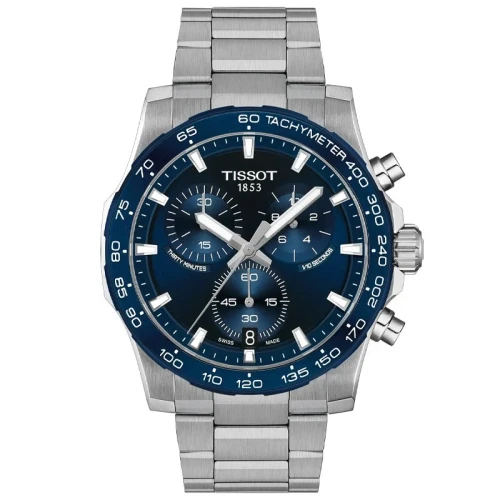 Tissot Supersport Chrono Blue Dial Men's Quartz Watch T1254171104100