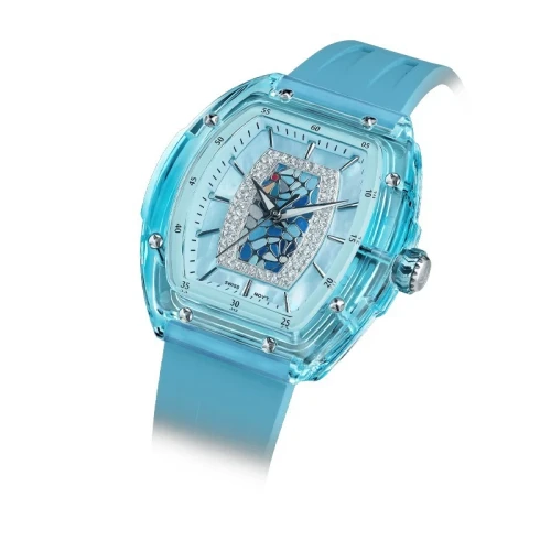 TSAR BOMBA Nucleus Femme 35mm White Dial Women's Women's Quartz Watch TB8219L-01