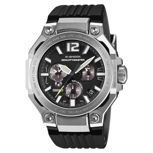 G-SHOCK Gravitymaster GWR-B3000 Silver and Black Men's Tough Solar Bluetooth Watch GWR-B3000-1A