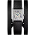 Longines Mini DolceVita Quartz 21.5mm x 29mm Sunray Silver flinqué Dial Leather Women's Watch L52004710