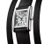 Longines Mini DolceVita Quartz 21.5mm x 29mm Sunray Silver flinqué Dial Leather Women's Watch L52004710