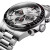New Longines Conquest Black Chronograph Steel 42mm Men's Watch