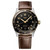 NEW Longines Spirit Zulu Time 42mm GMT 18kt Bezel Leather Men's Watch
