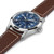 Hamilton Khaki Field Auto 42mm Navy Blue Dial Brown Leather Strap Men's Watch H70605540