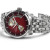 Hamilton Jazzmaster Open Heart Auto 40mm Burgundy Dial Stainless Steel Bracelet Men's Watch H32675170